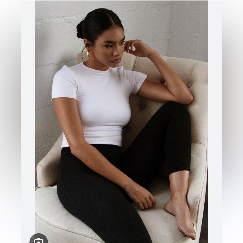 RE ONA everyday signature crop legging M